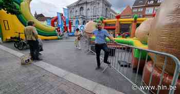 Grote Markt staat vol springkastelen - Het Laatste Nieuws
