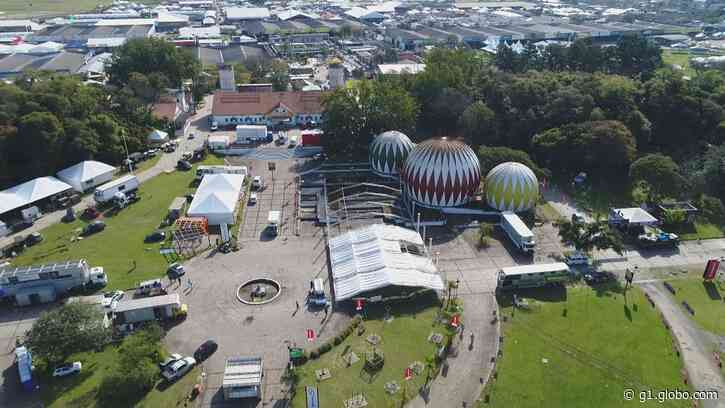 Expointer começou neste sábado, em Esteio, com mais de 6,3 mil animais inscritos - Globo