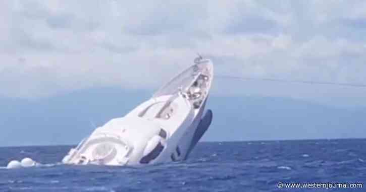Want to See What $7.8 Million Sinking to the Bottom of the Ocean Looks Like?