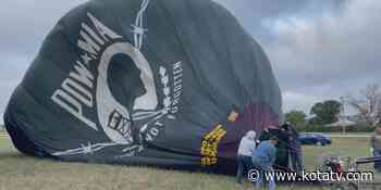 Hot Springs is full of hot air this weekend for Fall River Hot Air Balloon Festival - KOTA