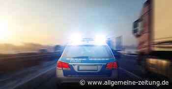 Unfall bei Bischofsheim: Langer Stau auf A60 Richtung Mainz - Allgemeine Zeitung