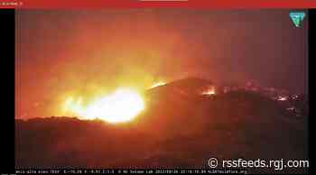 10,000 acre fire reported north of Burning Man; Red Flag Warning in effect