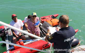 Das erlebt die Wasserschutzpolizei Lindau am Bodensee - Allgäuer Zeitung