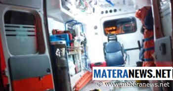 Matera, scontro auto e moto! - Matera News