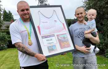 Cumbrian athletics champion Nick Miller's special gesture to support brave Oliver Lancaster | News and Star - News & Star