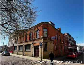 New Blackburn town centre shops and flats for conservation area