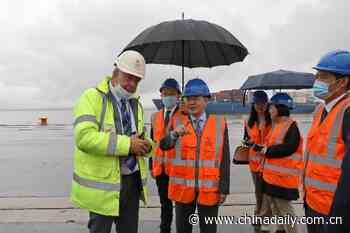 Ambassador Zheng Zeguang Visits COSCO Shipping Logistics UK and London Gateway - China Daily