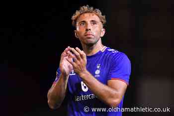 Hope On Decisive Contribution - News - oldhamathletic.co.uk