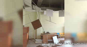 Ceiling collapse in new Kaspiysk kindergarten sparks outrage in social networks - Caucasian Knot