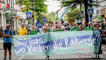 Hunderte demonstrieren in Essen für neue Radwege - NRZ News