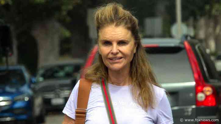 Maria Shriver enjoys a day out as she takes a break from work for 'spiritual maintenance'