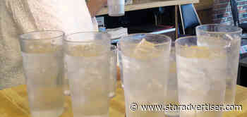 Oahu restaurants reminded to serve water by request