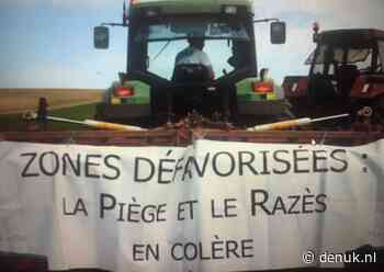 Boerenprotest bij de Vuelta, maar geen balen op de route - De Nuk