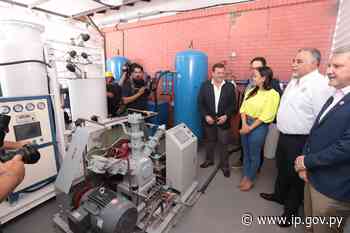 Habilitan planta de oxígeno para Hospital General de Lambaré - - ip.gov.py