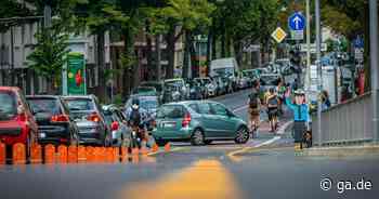 Bonn: Verkehrskontrolle an der Viktoriabrücke am Dienstagnachmittag - General-Anzeiger Bonn