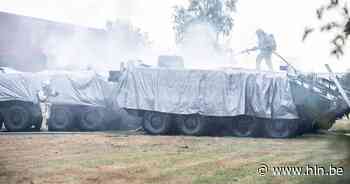 Twee tanks van Belgisch leger uitgebrand op bedrijfsterrein in Oudenaarde - Het Laatste Nieuws