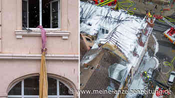 Mann (53) will sich durch Sprung aus dem Fenster vor Flammen retten – tot