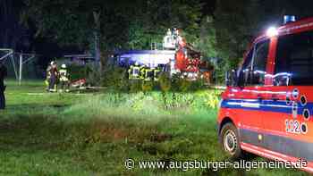 Hoher Schaden nach Brand eines Vereinsheims