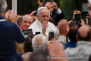 Francis praises humility of 13th century pontiff on L'Aquila pilgrimage - Harrow Times