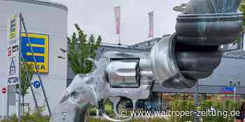 Marl: Unbekannte beschmieren zwei Skulpturen nahe am City-See - Waltroper Zeitung