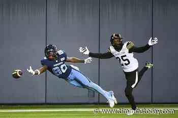 Bethel-Thompson, Peters combine to lead Argos past Ticats 37-20 - TimminsToday