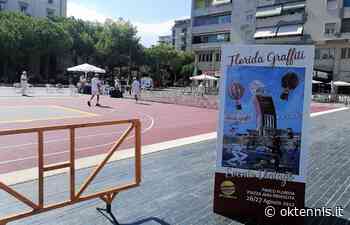 Florida Graffiti, tennis vintage nel centro di Pescara. Con il museo itinerante curato da Sodano - oktennis
