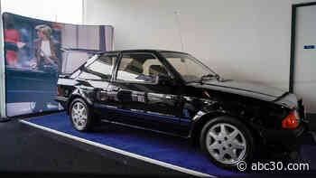 Car driven by Princess Diana in the 1980s sells for $764K at auction