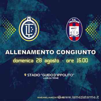 F.C. Lamezia Terme: allenamento congiunto con il Crotone - LameziaTerme.it