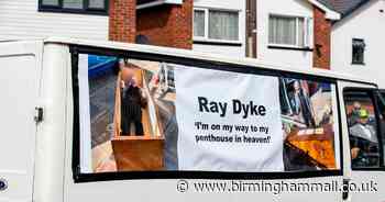 Eccentric Solihull inventor Ray Dyke laid to rest in coffin he made for £26 - Birmingham Live