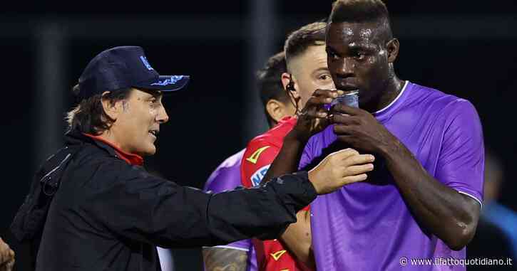 Vincenzo Montella a muso duro contro Mario Balotelli: il tecnico va su tutte le furie, rissa sfiorata – VIDEO