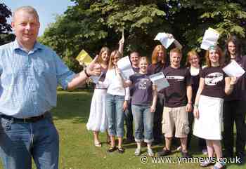 Memory Lane: Thumbs-up for these A-Level students in 2005 - Lynn News
