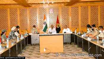 J&K DGP chairs high-level Crime Review meet in Srinagar; lauds efforts of Forces - Republic World