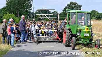 Bauern erklären Landmaschinen früher und heute - Braunschweiger Zeitung