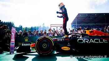 Formula 1, Verstappen: "La macchina andava sui binari" - Automoto.it