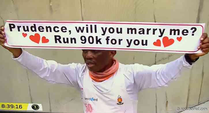 Comrades Marathon Runner Asks 'Prudence' to Marry Him While Finishing Race ▷ SportsBrief.com - Sports Brief
