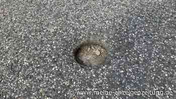 Runde Löcher in der Straße: Welche Bedeutung haben sie?