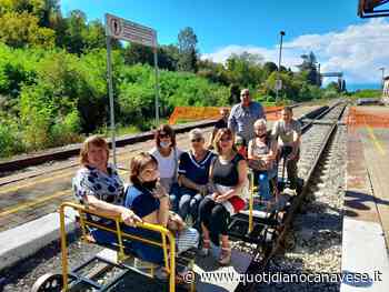 CHIVASSO - Sui binari per Asti tornano a correre i «ferrocicli - QC QuotidianoCanavese