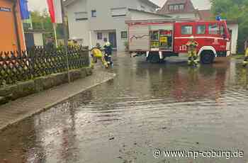 Landkreis Kronach - Starkregen sorgt für viele Einsätze - Neue Presse Coburg