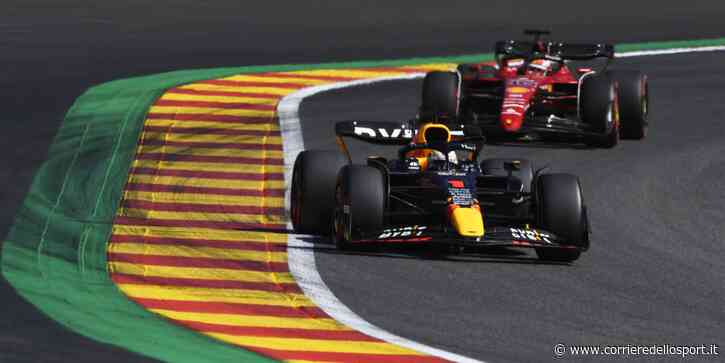 F1, Gp Belgio senza storia: vince Verstappen. Sainz terzo, Leclerc sesto - Corriere dello Sport
