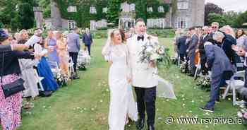 Inside Dublin couple's gorgeous wedding after they met through work - RSVP Live