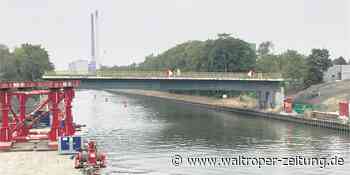 Datteln/Waltrop: Demontage der Löringhofbrücke dauert noch - Waltroper Zeitung