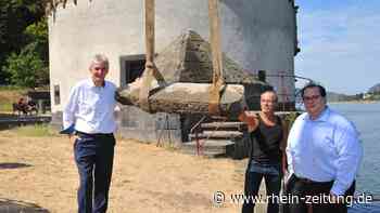 Niedrigwasserim Rhein bei Andernach: Der Fluss gibt seine Schätze frei - Rhein-Zeitung