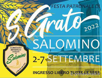 Torna la festa patronale di San Grato a Salomino - Prima Vercelli