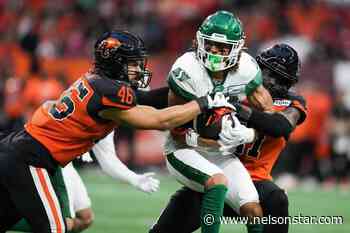 Fajardo bounces back as Roughriders roll past Lions 23-16 - Nelson Star