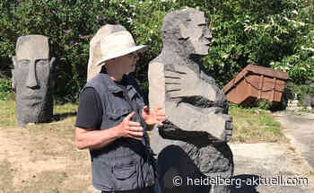 Dialog mit dem Stein - Besuch im Freiluft-Atelier von Knut Hüneke - Heidelberg aktuell