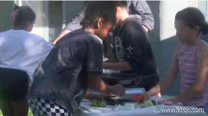 Kids get opportunity to work alongside professional chefs