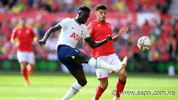 Dávinson Sánchez tuvo una gran presentación en el triunfo del Tottenham sobre Nottingham Forest - ESPN