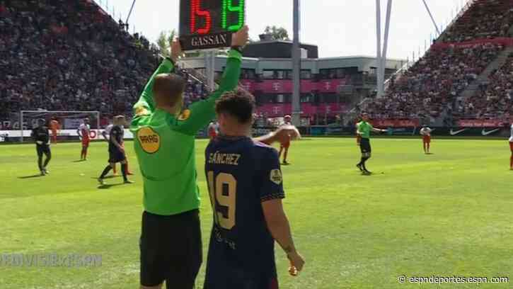 Jorge Sánchez debuta con el Ajax, debido a una lesión de Rensch - ESPN Deportes