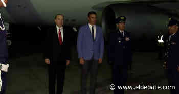 Así fue la llegada de Pedro Sánchez a Bogotá - El Debate