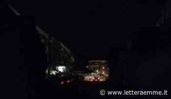 Messina: le strade di Citola, Campo Italia e Conca d'oro al buio - Lettera Emme